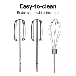 6 Speed Hand Mixer with QuickBurst™, Ice Blue