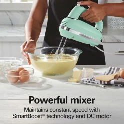 5 Speed Hand Mixer with SmartBoost™ Technology