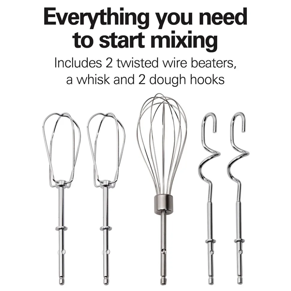 6 Speed Performance Hand Mixer with Ultimate Speed Control