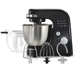 7 Speed Stack & Scrape™ Stand Mixer, Black