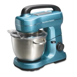 7 Speed Stand Mixer, 4 Quart, Blue
