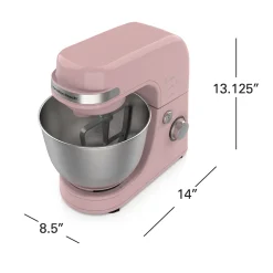 7 Speed Stand Mixer, 4 Quart Capacity, Rose