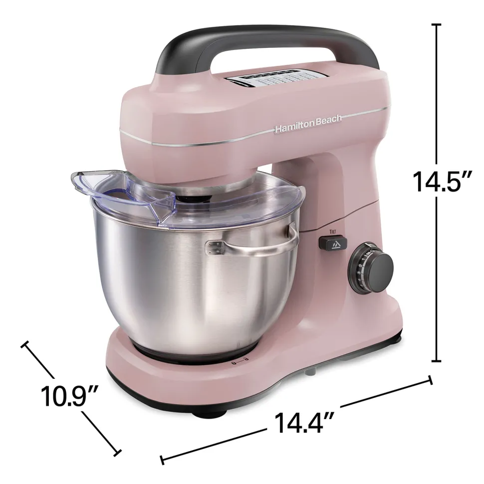 7 Speed Stand Mixer, 4 Quart, Rose