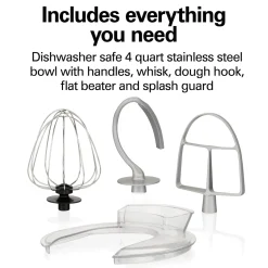 7 Speed Stand Mixer, 4 Quart, Aqua