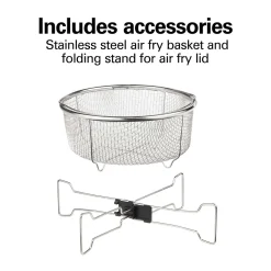 Air Fry Lid for 6 and 8 Quart Pressure Cookers