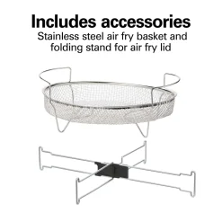 Air Fry Lid for 6 Quart Oval Slow Cookers