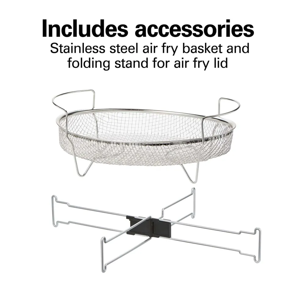 Air Fry Lid for 6 Quart Oval Slow Cookers