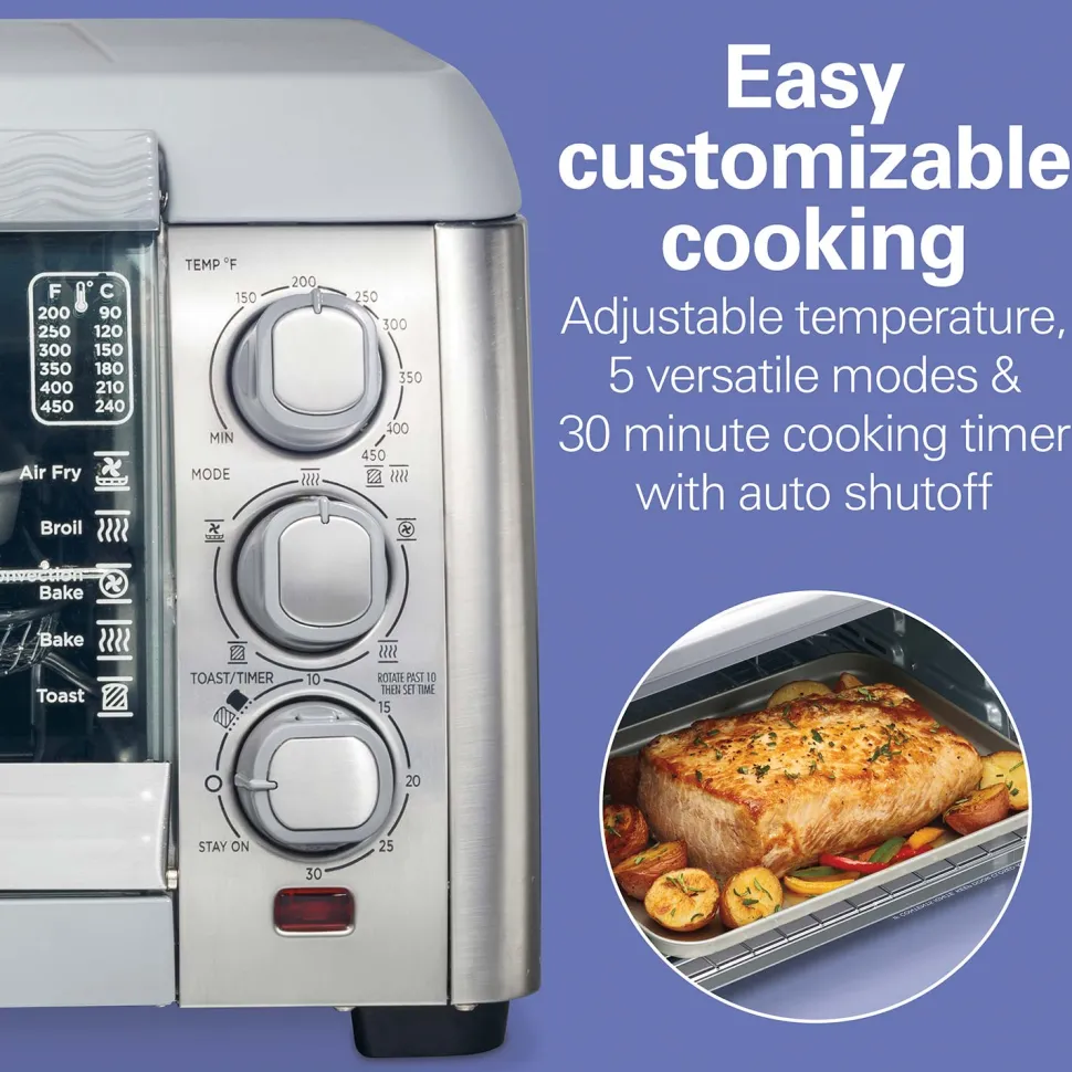 Air Fryer Toaster Oven with Quantum Air Fry™ Technology
