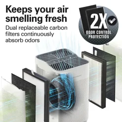 Air Purifier with TrueAir® EverLasting™ Reusable Filters
