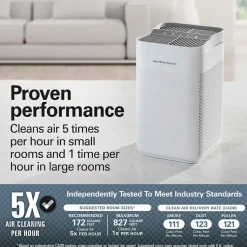 Air Purifier with TrueAir® EverLasting™ Reusable Filters