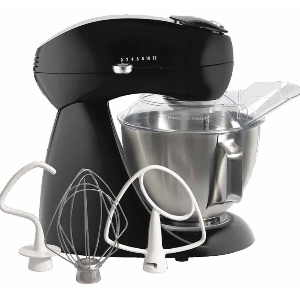 All-Metal Stand Mixer, Black