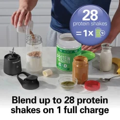 Blend Now™ Portable Cordless Blender,Black