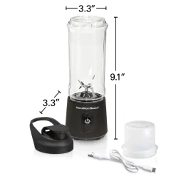 Blend Now™ Portable Cordless Blender,Black
