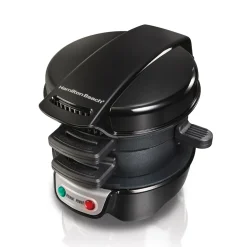 Breakfast Sandwich Maker, Black
