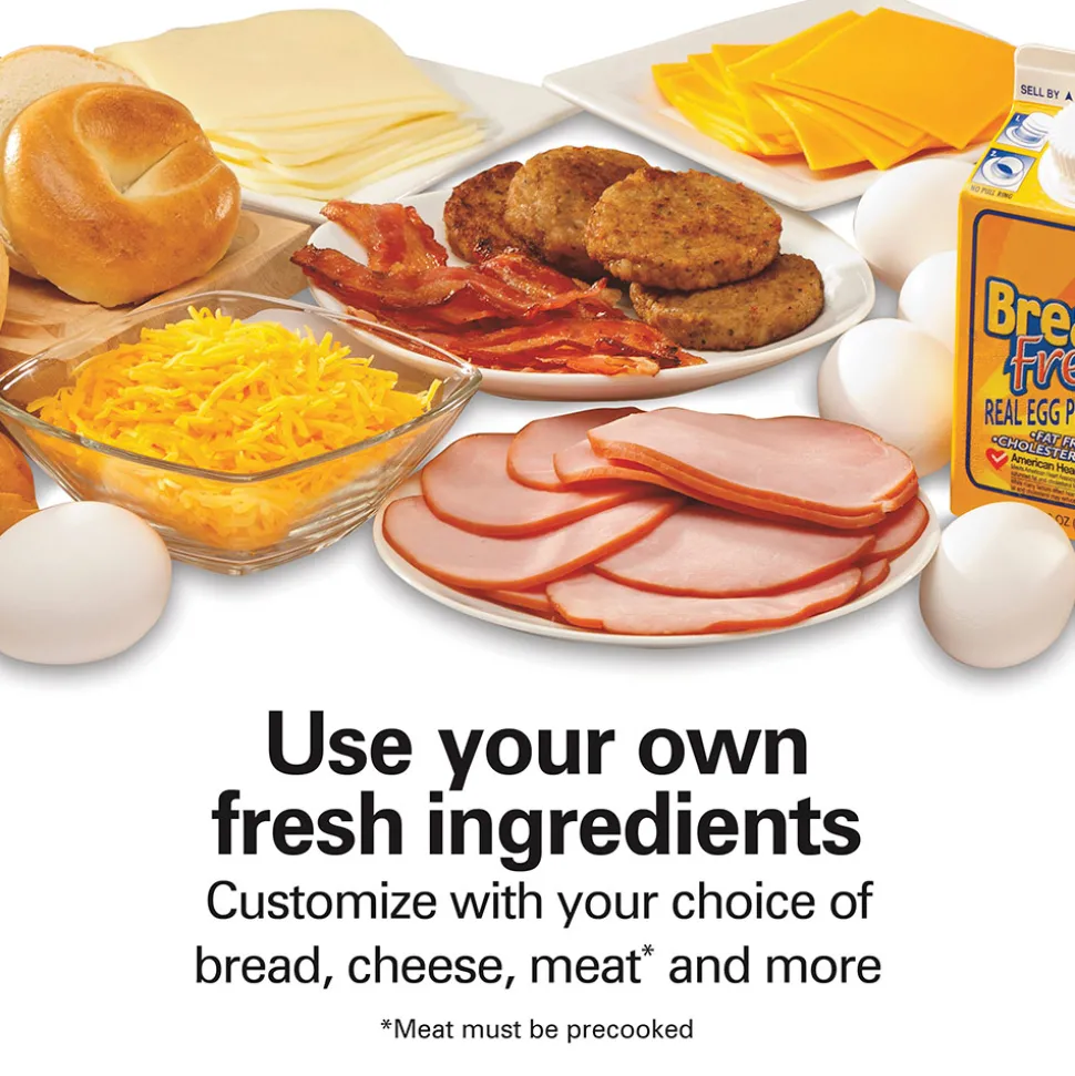 Breakfast Sandwich Maker, Coral