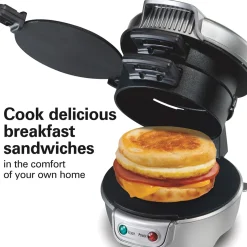 Breakfast Sandwich Maker, Gray