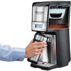 BrewStation® 12 Cup Coffee Maker Black & Stainless