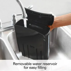 BrewStation® 12 Cup Programmable Coffee Maker with Removable Water Reservoir, Black & Stainless