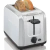 Brushed Stainless Steel 2-Slice Toaster