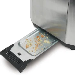 Brushed Stainless Steel 2-Slice Toaster