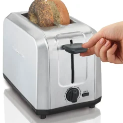 Brushed Stainless Steel 2-Slice Toaster