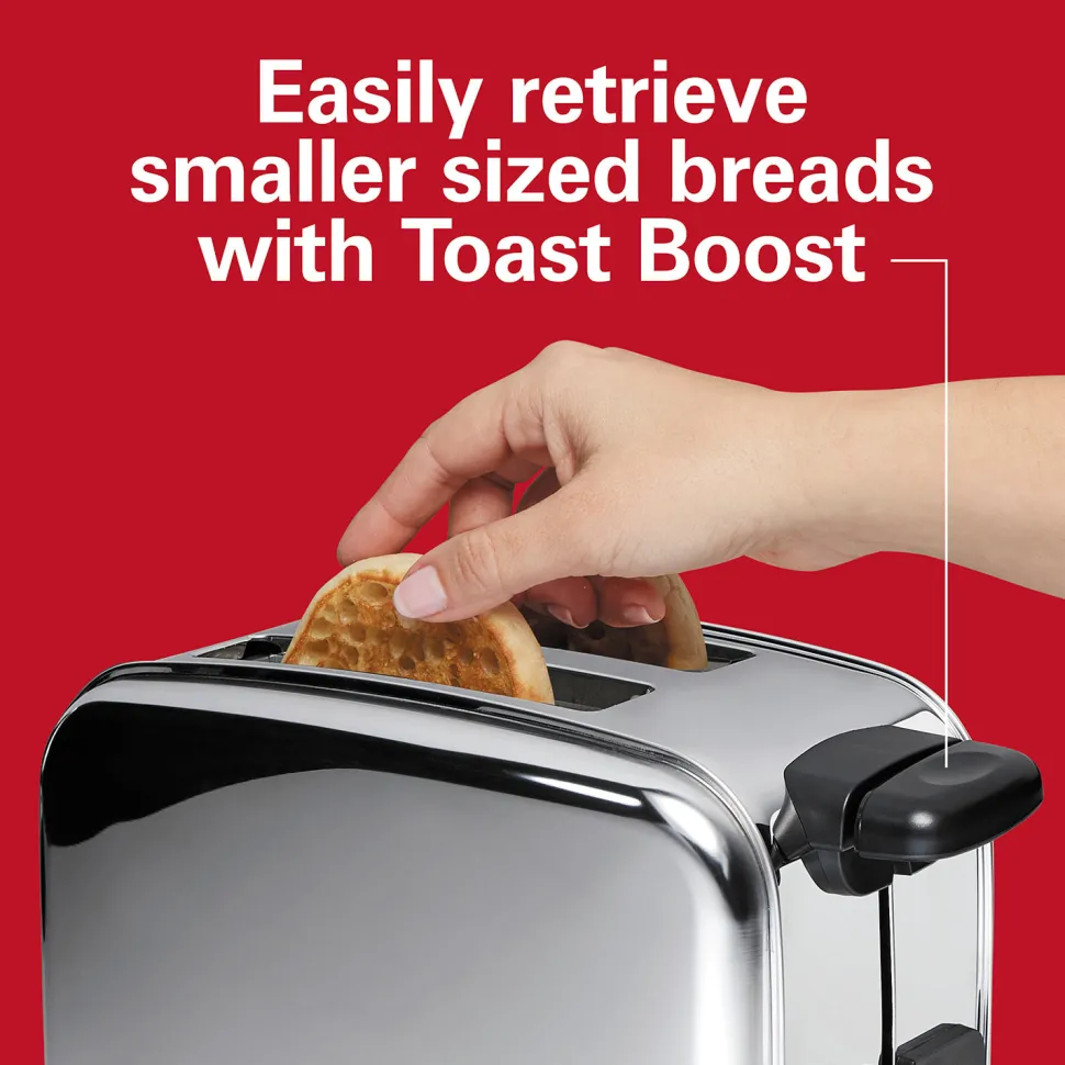 Classic 2 Slice Toaster, Stainless Steel