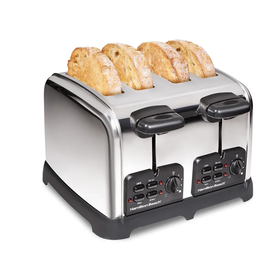 Classic 4 Slice Toaster with Sure-Toast Technology, Stainless Steel