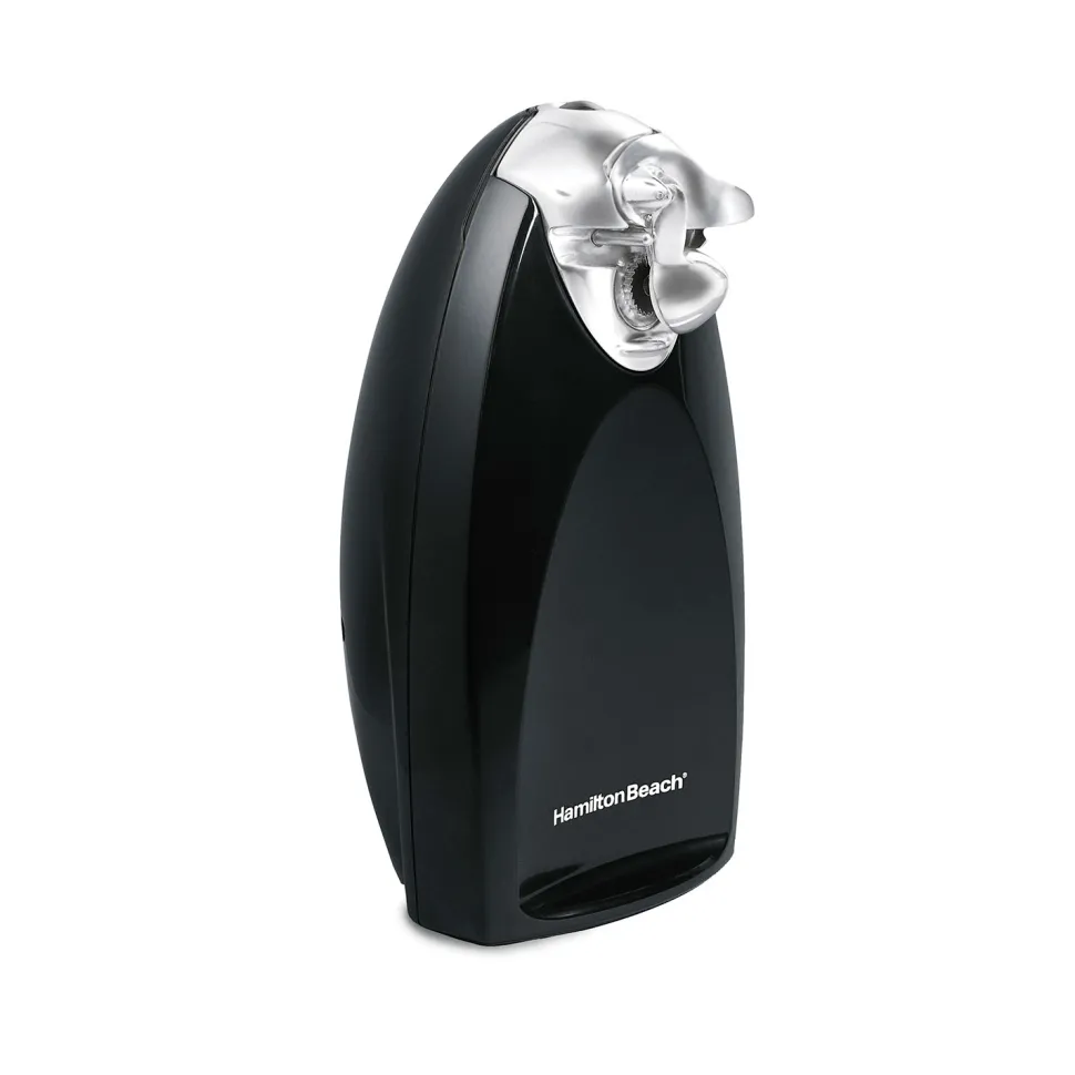 Classic Chrome Heavyweight Can Opener - Black