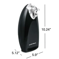 Classic Chrome Heavyweight Can Opener - Black