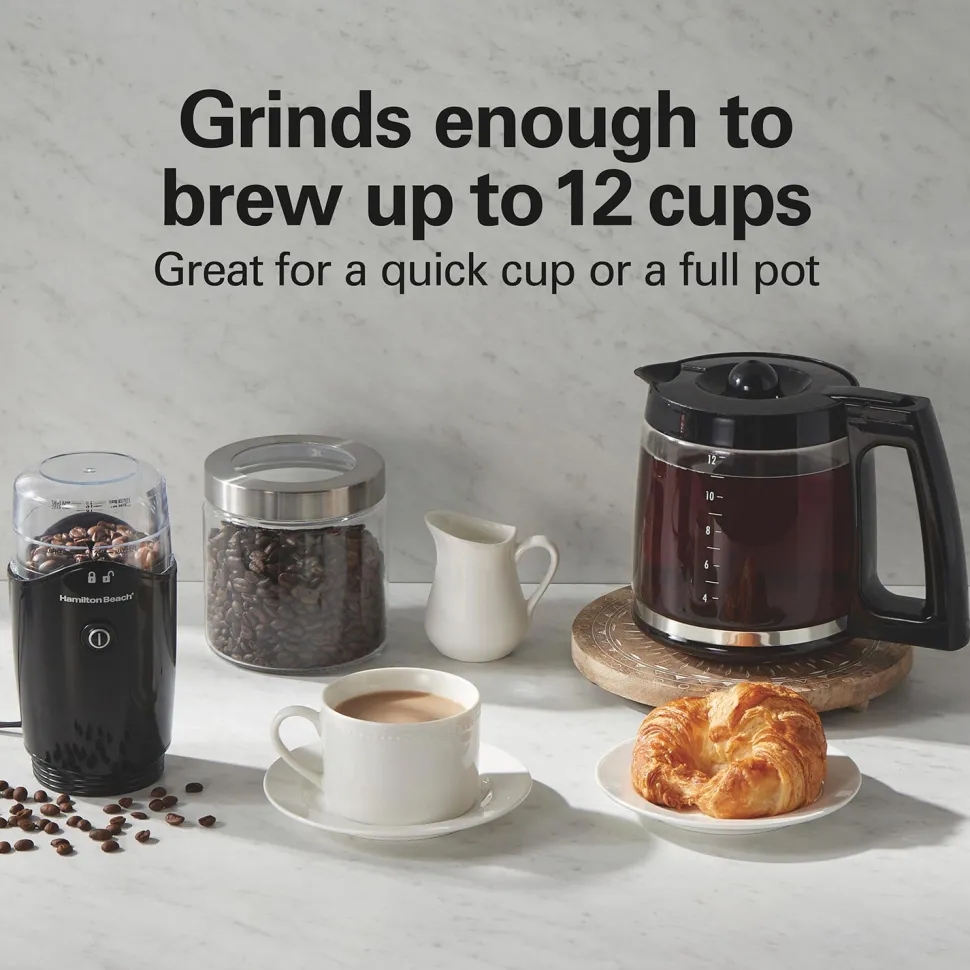 Coffee and Spice Grinder, Black