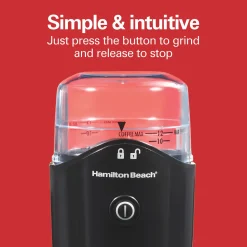 Coffee and Spice Grinder, Black