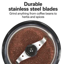 Coffee and Spice Grinder, Black