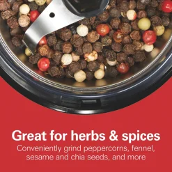 Coffee and Spice Grinder, Black