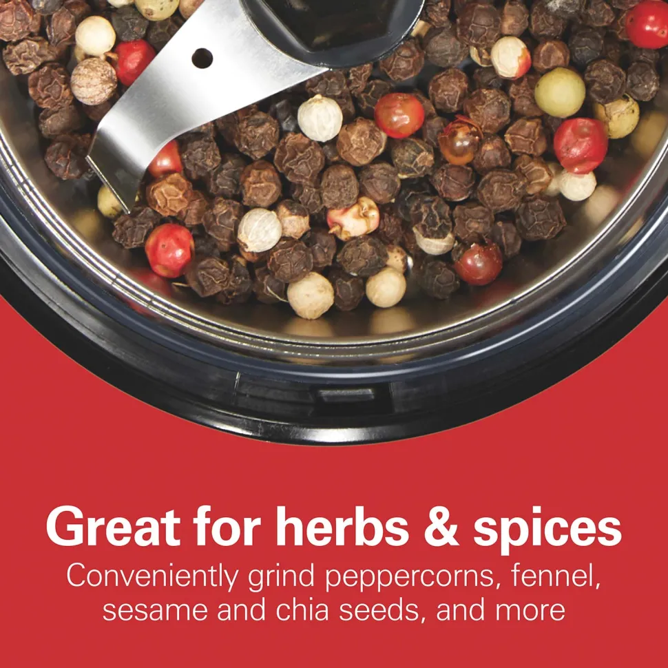 Coffee and Spice Grinder, Black