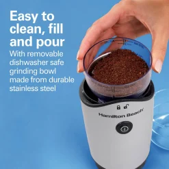 Coffee Grinder, Silver