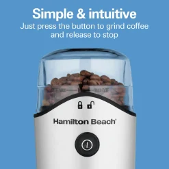 Coffee Grinder, Silver