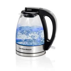 Compact 1 Liter Glass Kettle