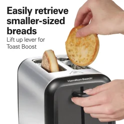 Compact 2 Slice Toaster