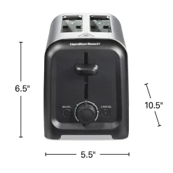 Compact 2 Slice Toaster