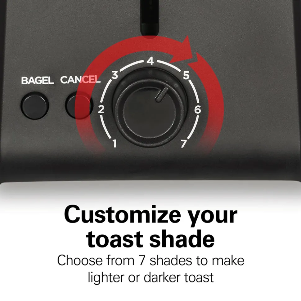Contemporary 2 Slice Toaster