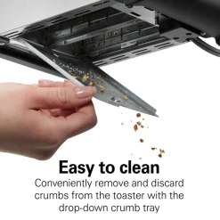 Contemporary 2 Slice Toaster