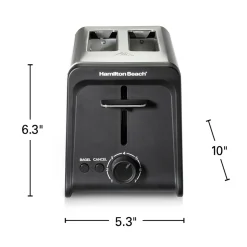 Contemporary 2 Slice Toaster