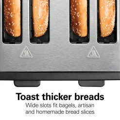 Contemporary 4 Slice Toaster