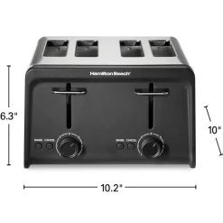 Contemporary 4 Slice Toaster