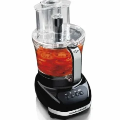 12-Cup Big Mouth® Duo Plus Food Processor with 2 Bowls, Touch Pad Controls