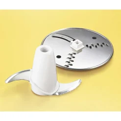 8-Cup Food Processor with 2 Speeds plus Pulse, White