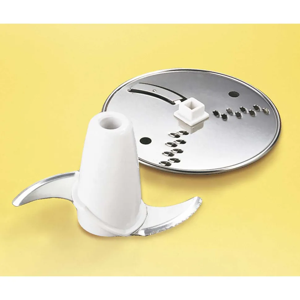 8-Cup Food Processor with 2 Speeds plus Pulse, White