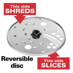 10-Cup Food Processor with Bowl Scraper, Black & Stainless