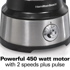 10-Cup Food Processor with Bowl Scraper, Black & Stainless