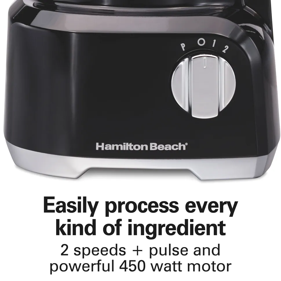 8-Cup Food Processor/Chopper with Bowl Scraper
